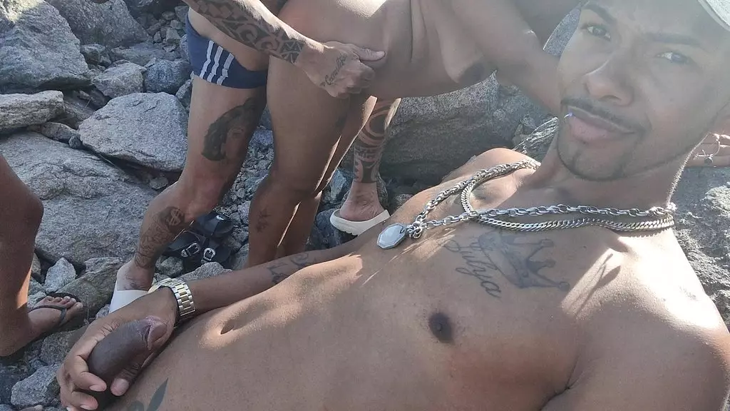 friend having sex on the nude beach