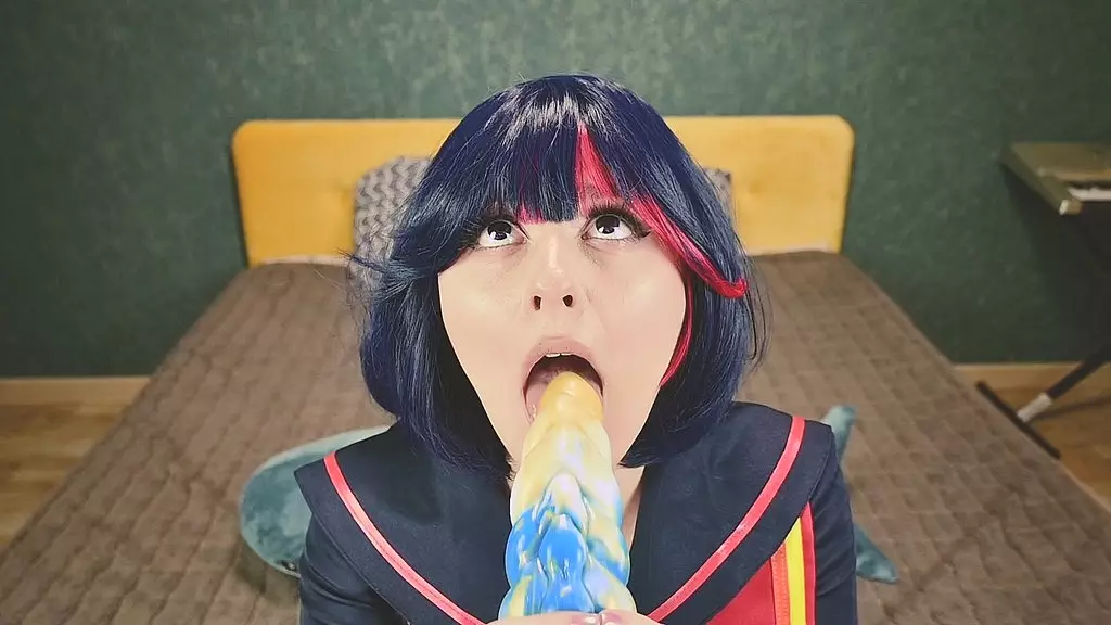 ryuko matoi was fucked by naked teacher in all holes until anal creampie - pov cosplay anime spooky boogie