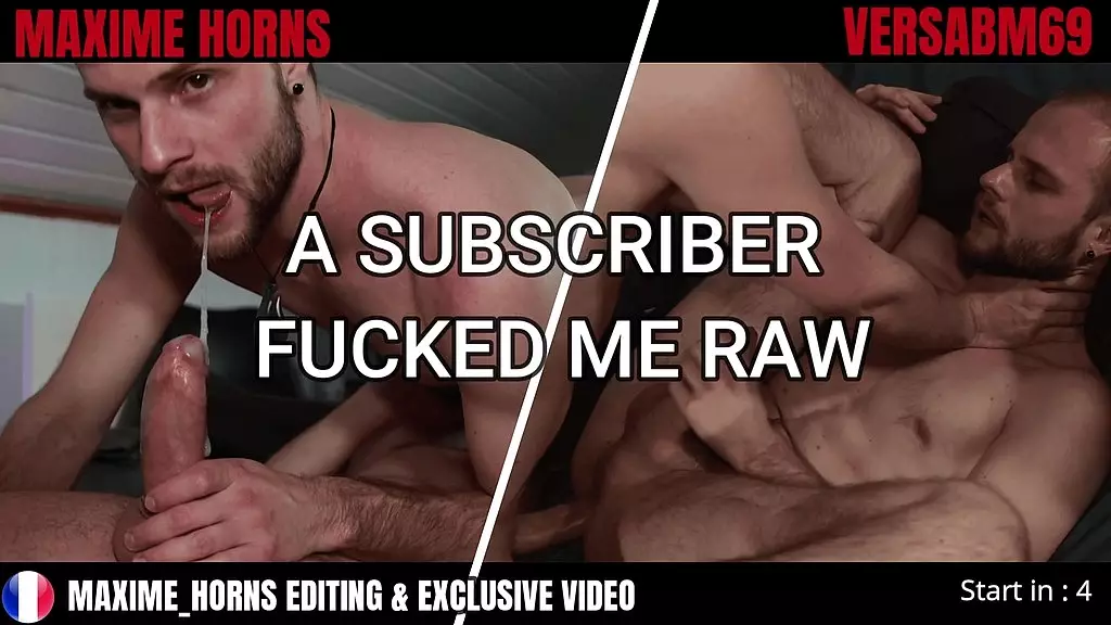 maxime horns - a subscriber fucked me raw