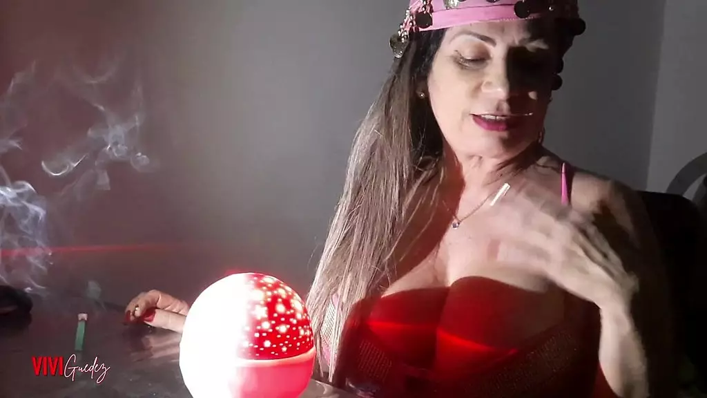 love witch casts love fetish on client.